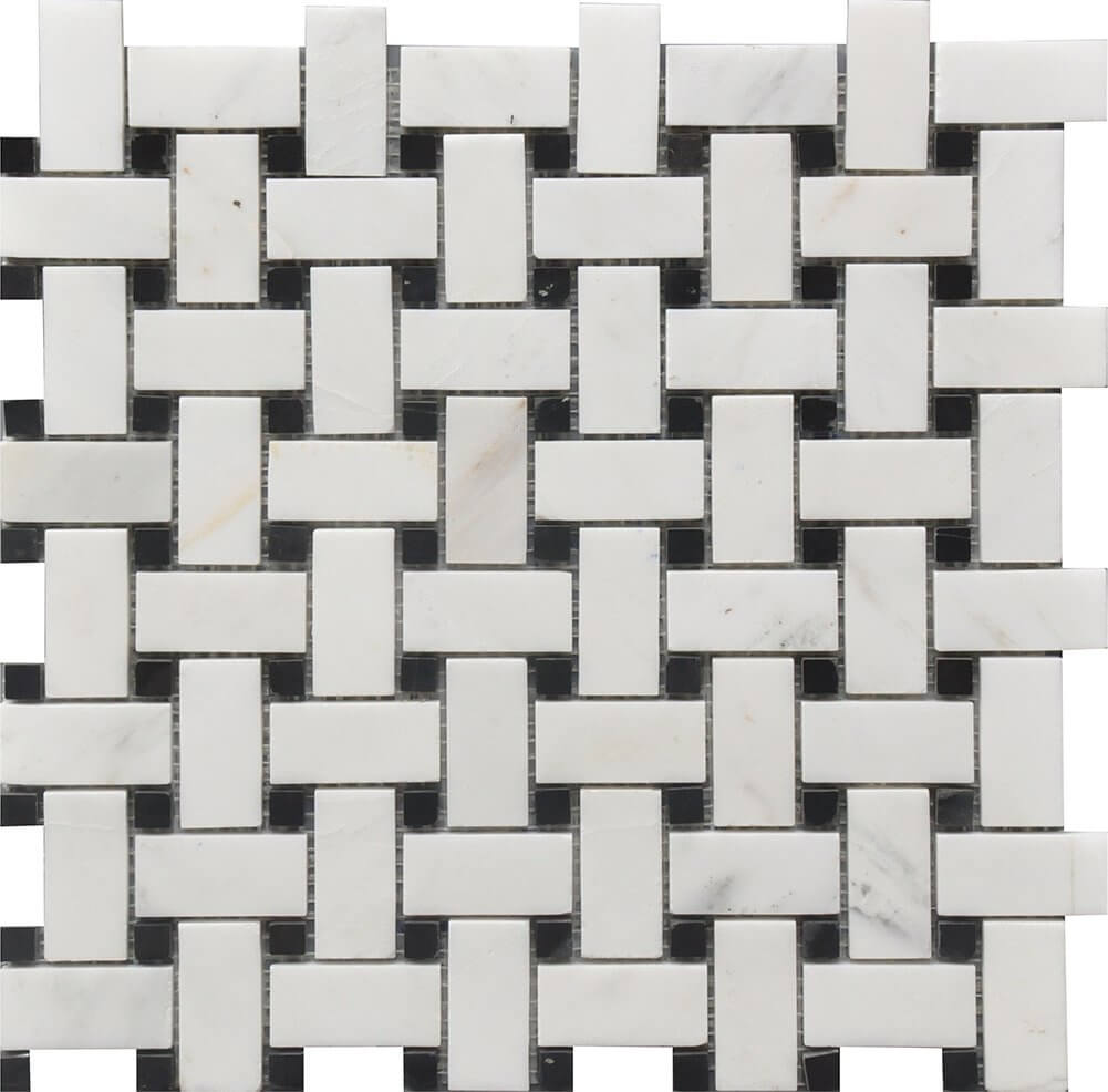 casafina_basketweave_1_Black_and_White_12_X_12_Polished
