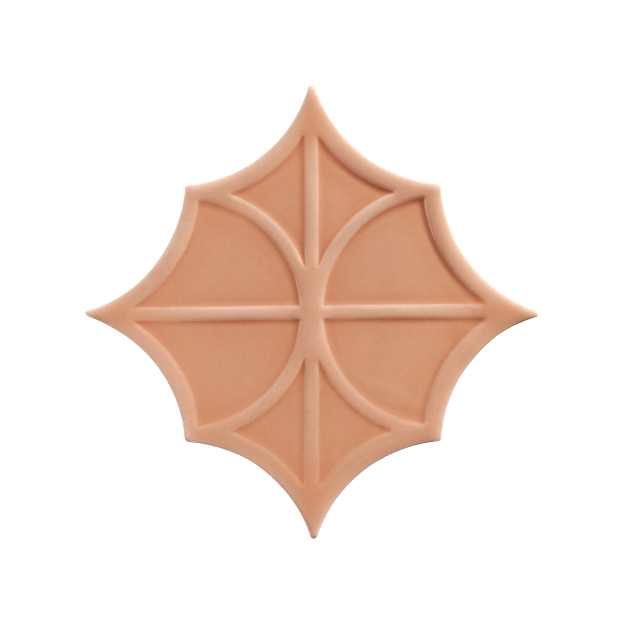 genova_star_decorated_Dusty_Rose_55_X_55_Glossy